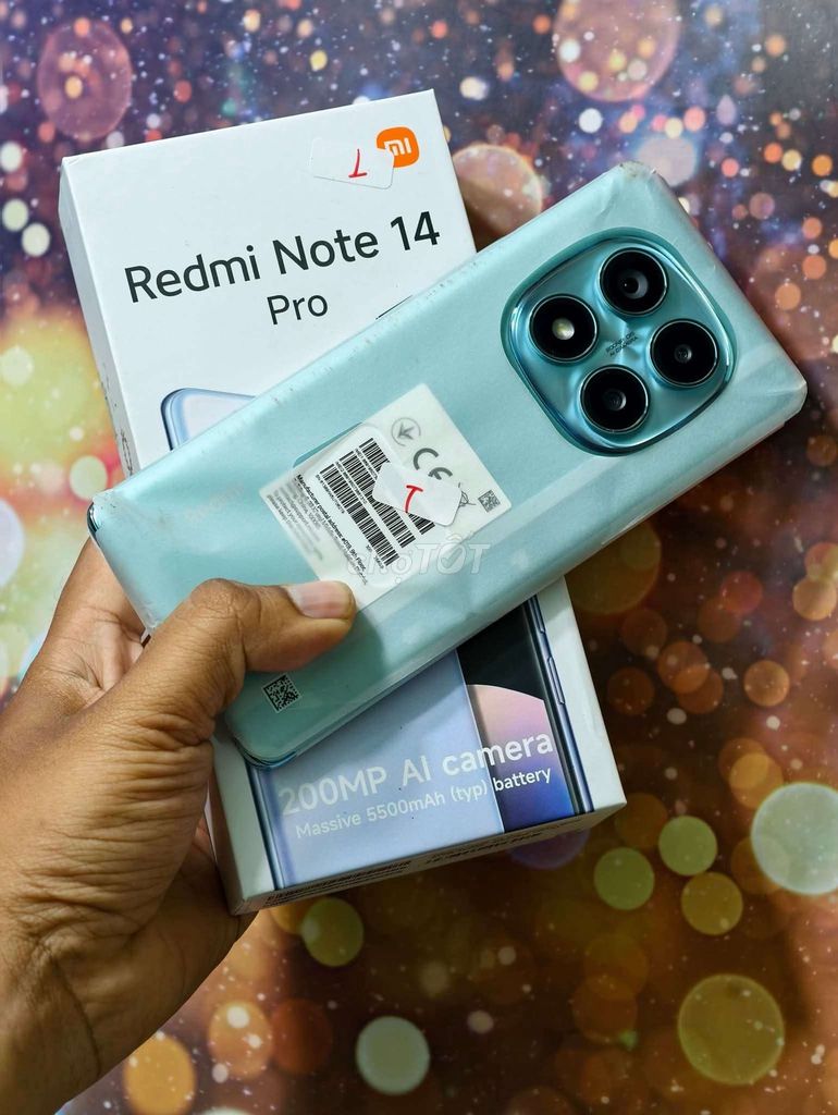 Note 14 Pro New Quốc Tế 8/256. Mua bán Điện thoại tại Thành phố Biên Hòa Đồng Nai được đăng bởi Thạch Minh Sơn hình 1