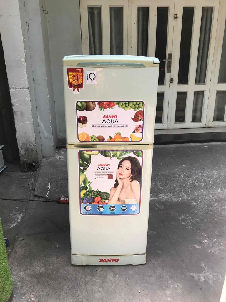 Tủ lạnh Sanzo 130 l đang dùng rất tốt hình thực tế