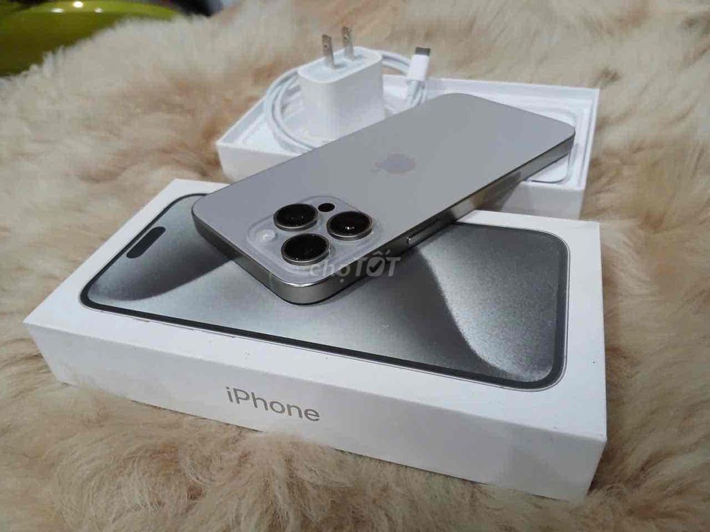 Apple iPhone 15 Pro Max 256GB Xám. Mua bán Điện thoại tại Quận Tân Bình Tp Hồ Chí Minh được đăng bởi Lâm ken  hình 1