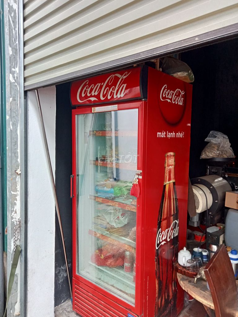 Tủ mát Coca-Cola 600L Đỏ. Mua bán Tủ lạnh tại Quận Tây Hồ Hà Nội được đăng bởi Đỗ Đức Duy  hình 1