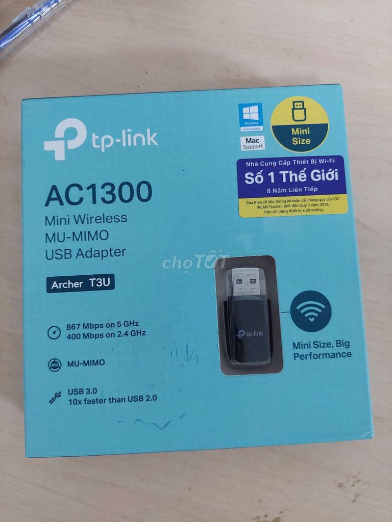 Card mạng TP Link AC1300 mới chưa sử dụng