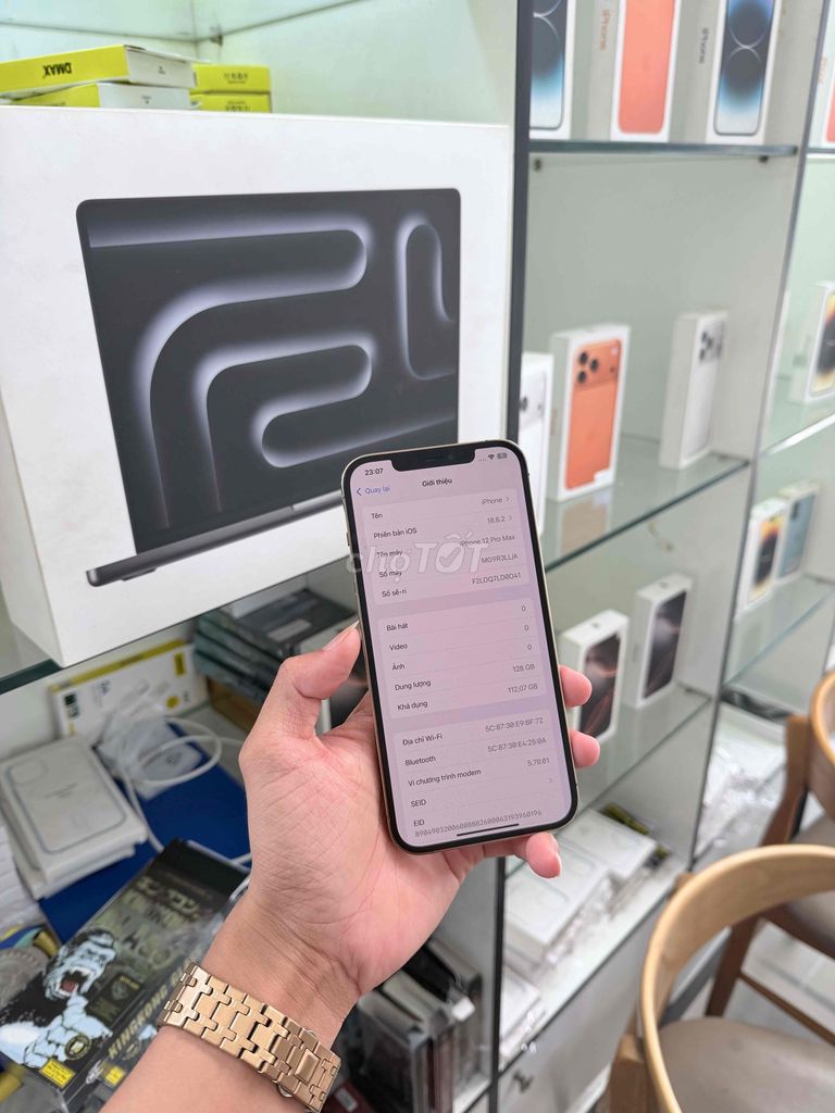 Apple iPhone 12 Pro Max 128GB Gold. Mua bán Điện thoại tại Quận Thanh Khê Đà Nẵng được đăng bởi Nguyen Nhat hình 1