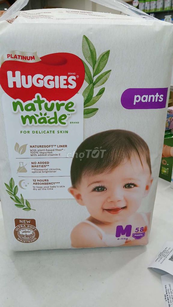 Tã quần Huggies Nature Made Platinum. Mua bán Mẹ và bé tại Quận Hải Châu Đà Nẵng được đăng bởi quỳnh hình 1