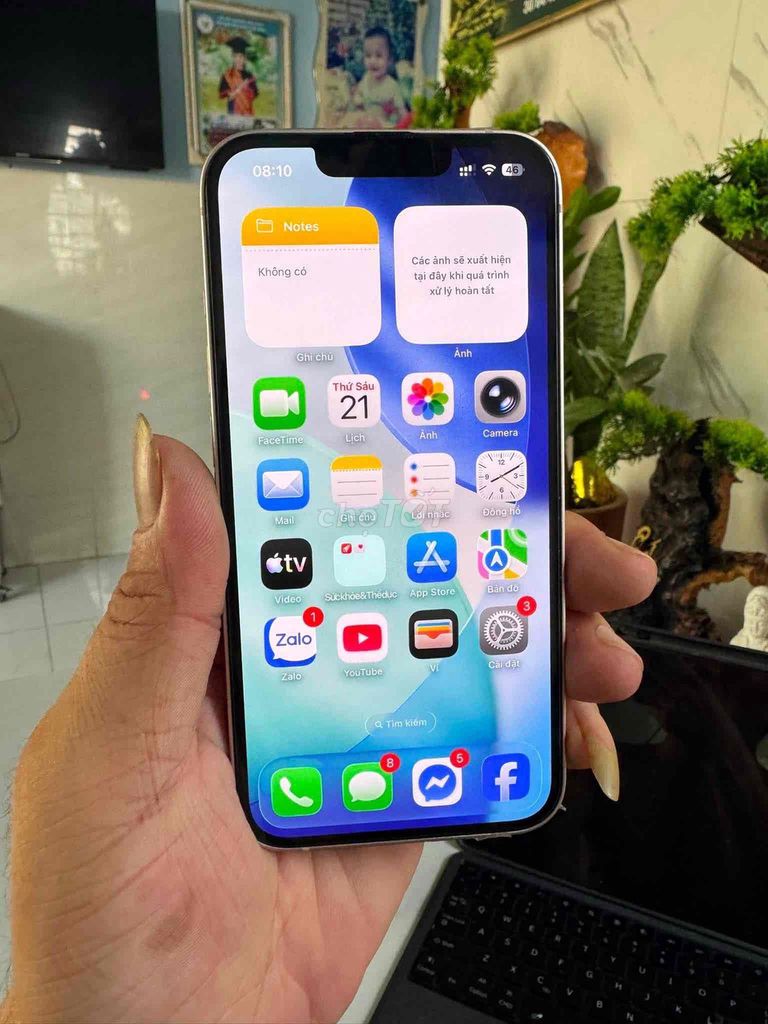 Apple iPhone 13 128GB hồng  99%. Mua bán Điện thoại tại Thành phố Thuận An Bình Dương được đăng bởi  Phan Trung hình 1