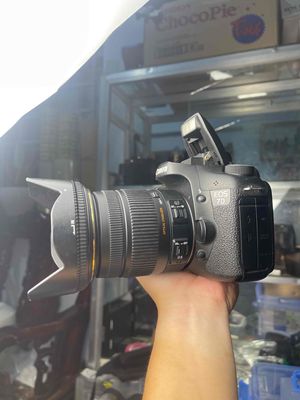 Full combo Canon 7D + lens Sigma 17-50 F2.8 đủ pk
