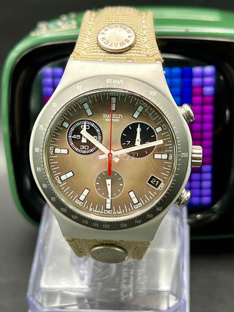 Đồng hồ Swatch Irony Chrono RACEWAY size 42mm