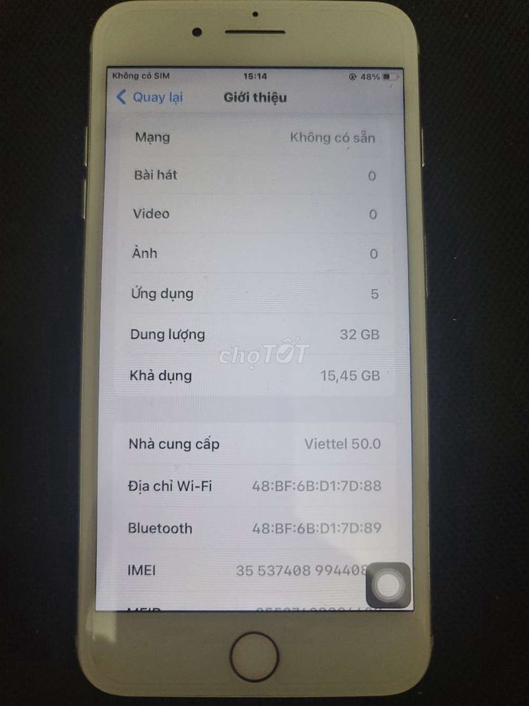 iPhone 7 Plus bybas không dùng sim. Mua bán Điện thoại tại Quận Hà Đông Hà Nội được đăng bởi Trần tiến hình 1