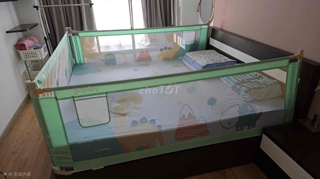 Quây giường vải lưới gấp gọn. Mua bán Mẹ và bé tại Quận 7 Tp Hồ Chí Minh được đăng bởi Quyên Thục hình 1