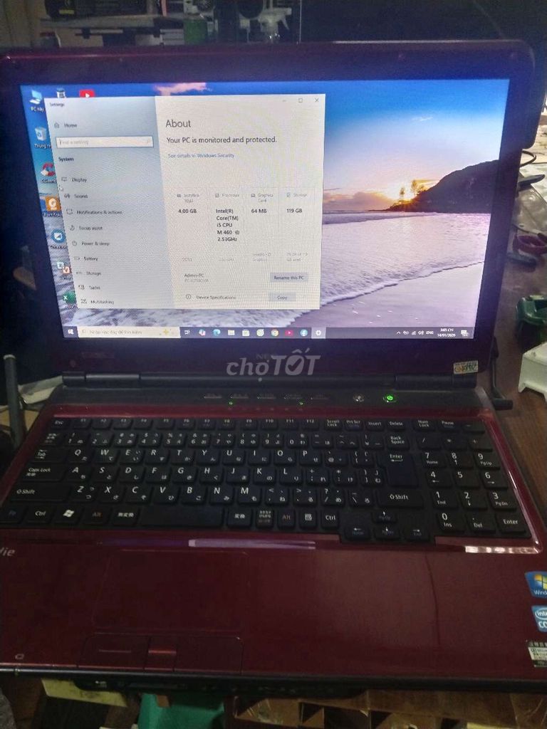 NEC Lavie LL750/C i5 M460 4GB/128GB. Mua bán Laptop tại Huyện Lương Tài Bắc Ninh được đăng bởi vũ hùng hình 1