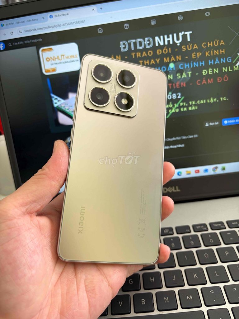 Xiaomi 14T - 12/512Gb - Đẹp keng. Mua bán Điện thoại tại Thị xã Cai Lậy Tiền Giang được đăng bởi Nhựt Nguyễn hình 1