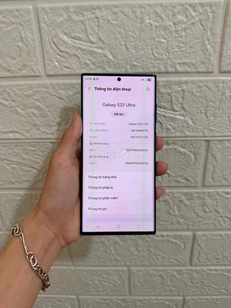 Samsung S22 Ultra VN ram8/128gb full chức năng. Mua bán Điện thoại tại Thành phố Thủ Đức Tp Hồ Chí Minh được đăng bởi Nguyễn Duy hình 1