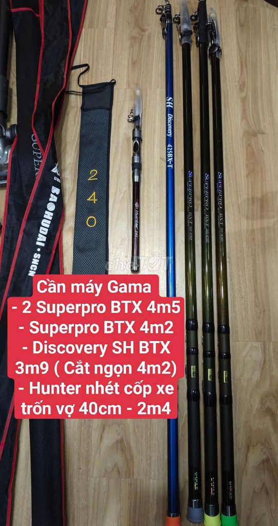 Bộ cần lục, lancer Gama superpro BTX, SH Discovery. Mua bán Đồ thể thao, Dã ngoại tại Quận Bắc Từ Liêm Hà Nội được đăng bởi Quỳnh Quỳnh hình 1