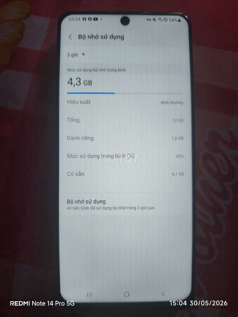 Samsung S20 Ultra 256GB. Mua bán Điện thoại tại Quận 6 Tp Hồ Chí Minh được đăng bởi Quốc Phong hình 1
