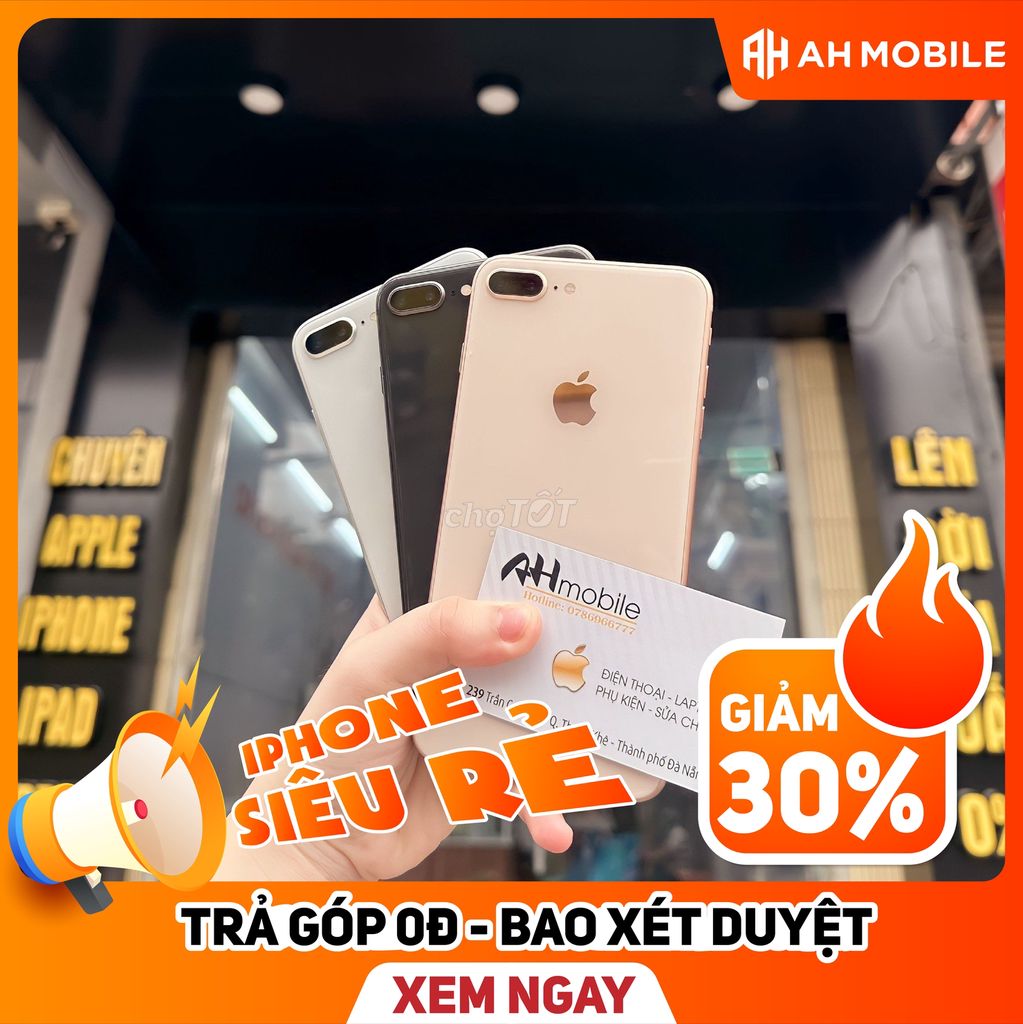 🍎IPHONE 8 PLUS 🍎 Bán đúng giá đăng 🍎GIẢM 2TR🍎Góp