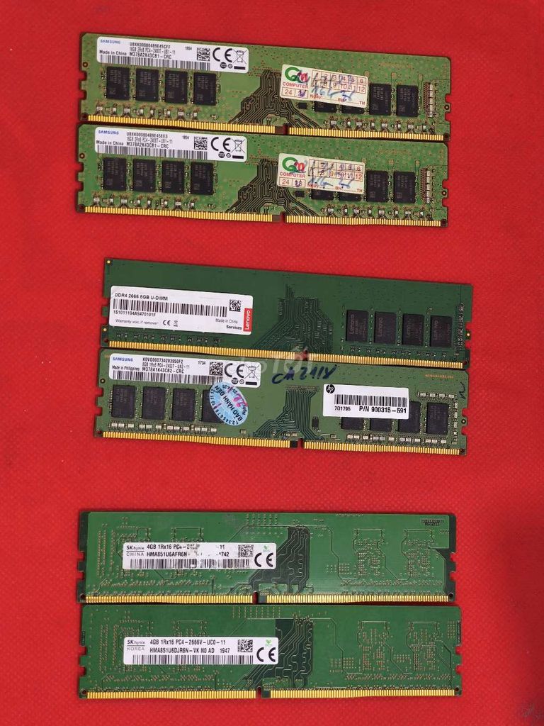 RAM Samsung DDR4 32GB. Mua bán Linh kiện (RAM, Card...) tại Huyện Long Hồ Vĩnh Long được đăng bởi Đồ cũ thanh lý hình 1