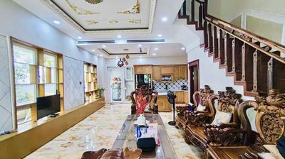 BT SONG LẬP MELOSA KHANG ĐIỀN - 8X18M - FULL NT GỖ CAO CẤP - SÂN Ô TÔ