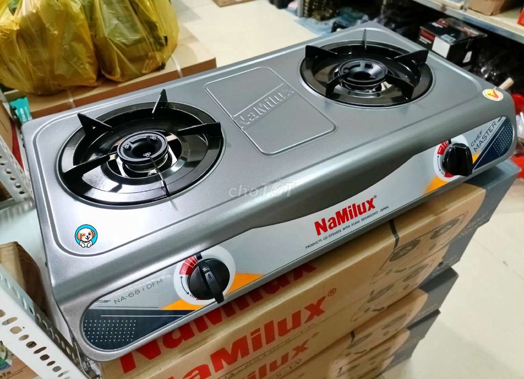 BẾP ĐÔI NAMILUX INOX SIÊU ĐẸP