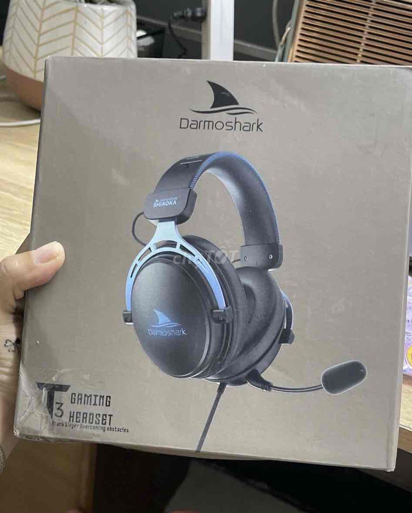 Tai nghe Gaming Darmoshark T3 mới 100%. Mua bán Tivi, Âm thanh tại Quận Bình Thạnh Tp Hồ Chí Minh được đăng bởi THÁI HOME hình 1