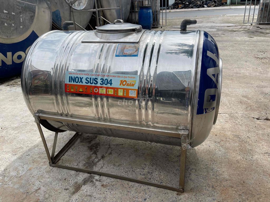 Bồn nước Đại Thành Inox SUS 304 Ngang 500L. Mua bán Nội thất, đồ gia dụng khác tại Huyện Củ Chi Tp Hồ Chí Minh được đăng bởi BỒN NHỰA VÀ INOX hình 1