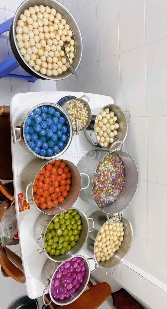chè trôi nước đủ sắc màu. Mua bán Đồ ăn, thực phẩm và các loại khác tại Thành phố Sóc Trăng Sóc Trăng được đăng bởi Thái Thảo  hình 1