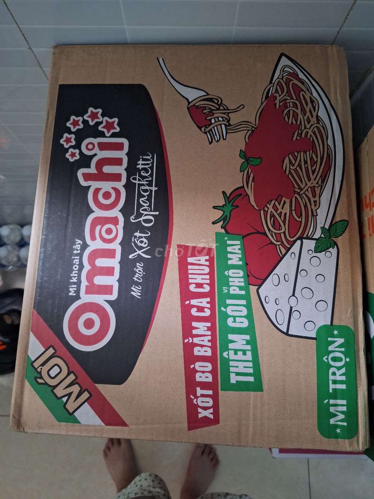 Mì Omachi trộn xốt Spaghetti . Mua bán Đồ ăn, thực phẩm và các loại khác tại Quận 6 Tp Hồ Chí Minh được đăng bởi Yến Thanh Nhi hình 1