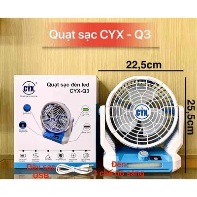Quạt tích điện CYX Q3. Mua bán Quạt tại Quận 6 Tp Hồ Chí Minh được đăng bởi Loan Huynh