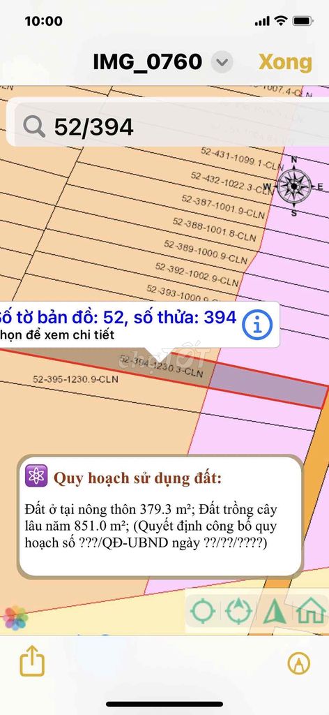 Đất Xuân Lộc sổ hồng chính chủ ngang 8m5 dài 120 m mặt tiền đường nhựa