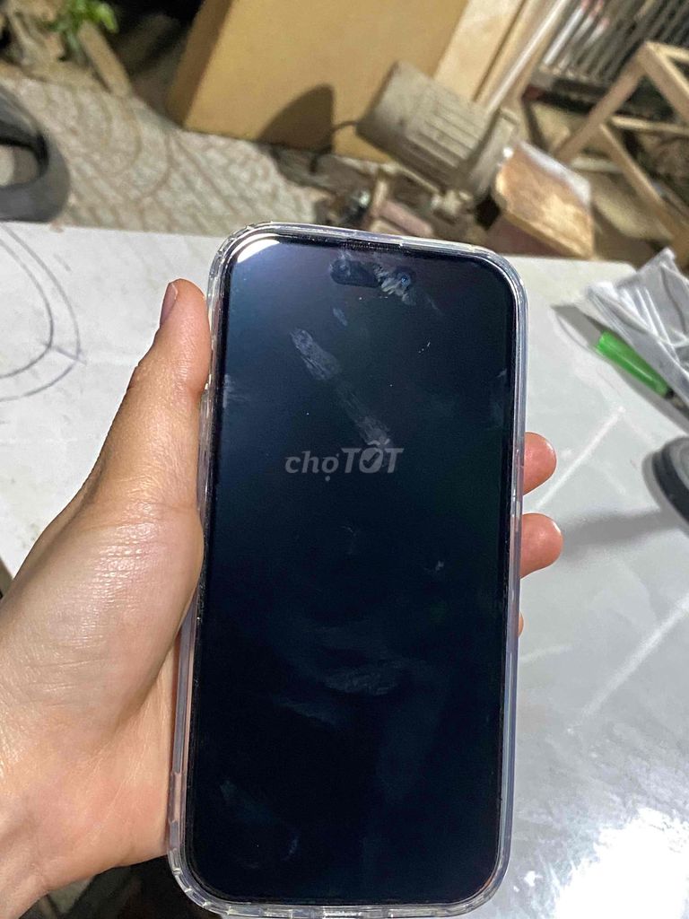 iPhone 14 Pro Đen. Mua bán Điện thoại tại Quận Cẩm Lệ Đà Nẵng được đăng bởi My bé hình 1