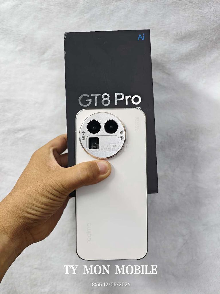 Realme GT 8 Pro 256GB Trắng Đã sử dụng. Mua bán Điện thoại tại Quận 5 Tp Hồ Chí Minh được đăng bởi TY  MON MOBILE hình 1