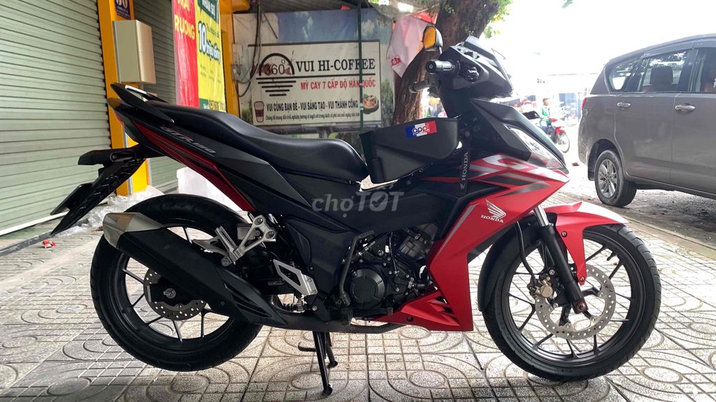 Honda Supra GTR 150 2020 красно-чёрный 21000 км