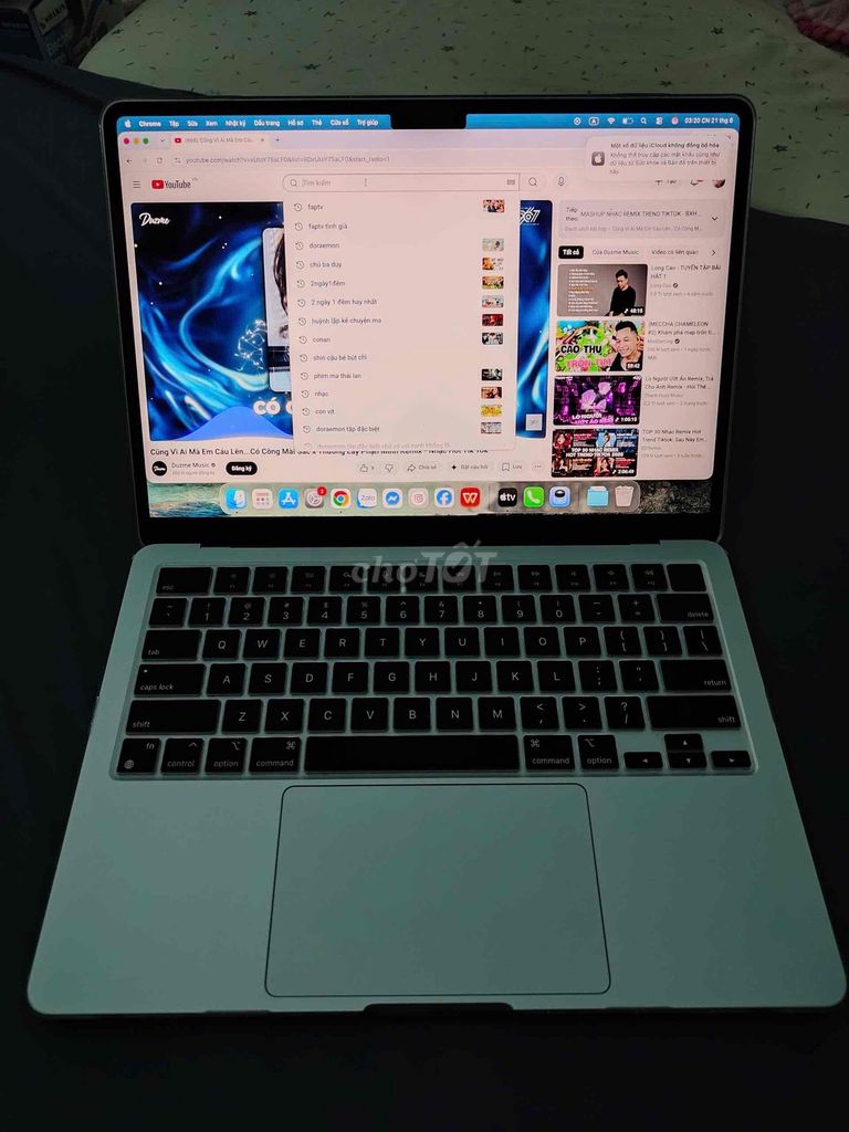 Apple MacBook Air M5 13.6 inch 16GB/494GB Bạc. Mua bán Laptop tại Thành phố Buôn Ma Thuột Đắk Lắk được đăng bởi Hồ Nguyễn Trung Trực hình 1