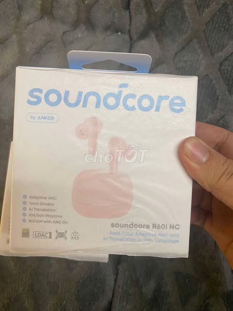 Tai nghe Soundcore R60i NC Hồng. Mua bán Tivi, Âm thanh tại Quận Nam Từ Liêm Hà Nội được đăng bởi Nguyễn Huân hình 1