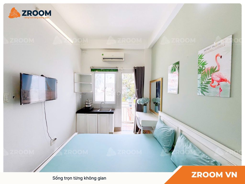 CĂN HỘ ĐẸP BAN CÔNG NGUYỄN TRÃI GẦN NGUYỄN VĂN CỪ CHỈ 5.8 TRIỆU