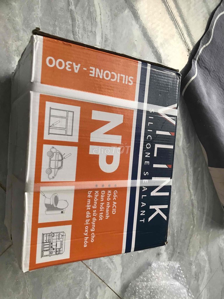 Keo silicon Vilink A300 Trắng trong. Mua bán Thiết bị vệ sinh, nhà tắm tại Huyện Trảng Bom Đồng Nai được đăng bởi Xuân Bùi Toản hình 1