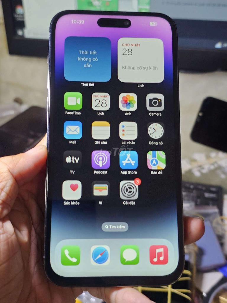 iPhone 14 Pro Max 128GB đẹp 99% lướt web treo game. Mua bán Điện thoại tại Quận 8 Tp Hồ Chí Minh được đăng bởi Thiên Hòa mobile  hình 1