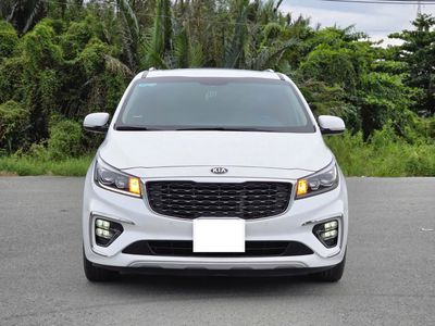 Kia Sedona 2021 2.2 DAT Luxury Trắng - 80,000 KM.