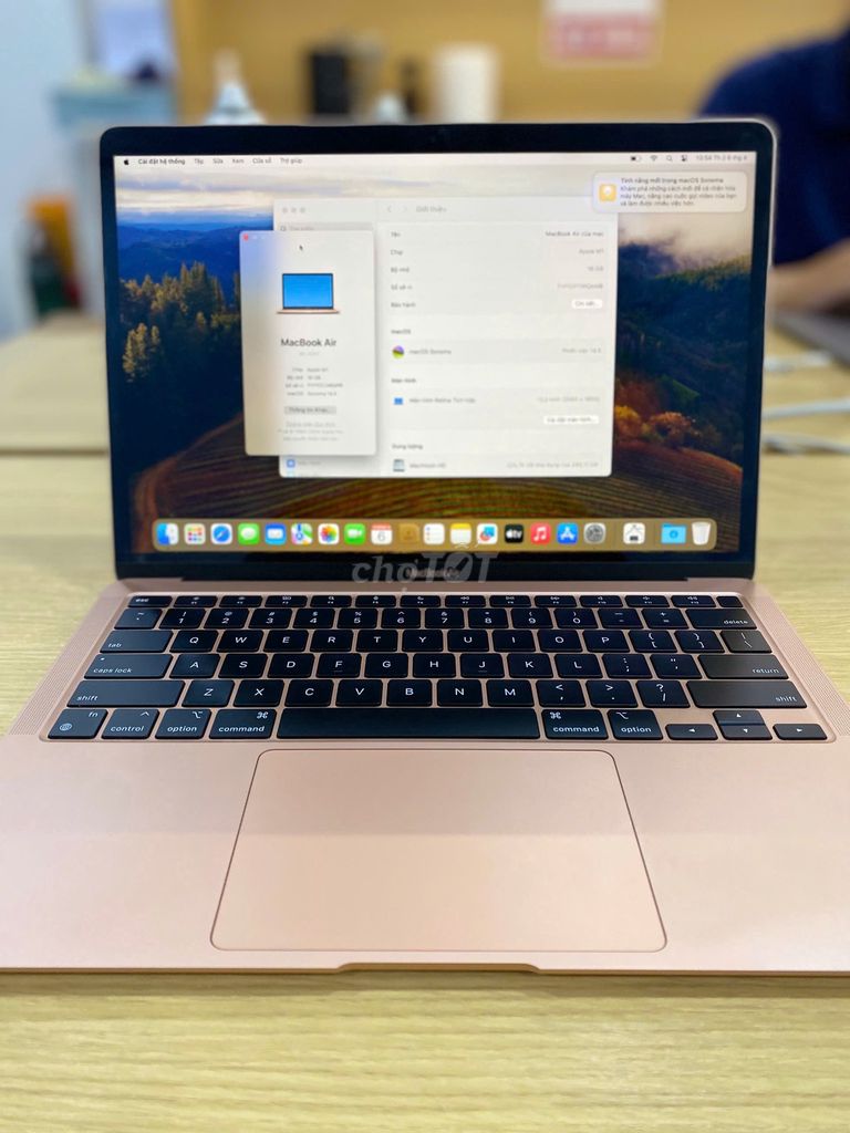 Macbook Air 2020 Chip M1 Ram 16Gb SSD 256Gb Gold. Mua bán Laptop tại Quận 10 Tp Hồ Chí Minh được đăng bởi Lapvn hình 1