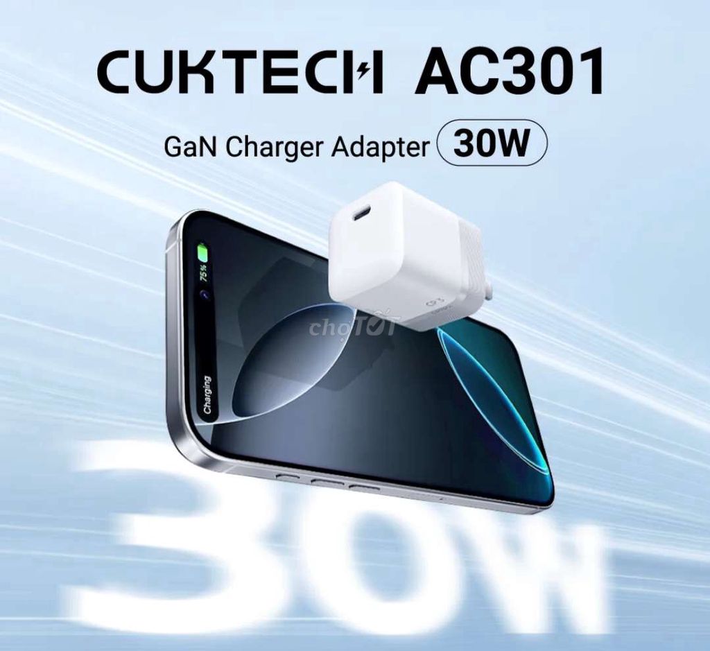Củ sạc Cuktech CP3 40W  AVS cho ip 17 series. Mua bán Phụ kiện (Màn hình, Chuột...) tại Quận Cẩm Lệ Đà Nẵng được đăng bởi Thanh nhan hình 1