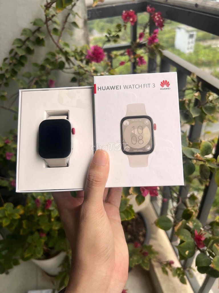 Huawei Watch Fit 3 Trắng. Mua bán Thiết bị đeo thông minh tại Quận Hà Đông Hà Nội được đăng bởi Nghĩa Smartwatch hình 1