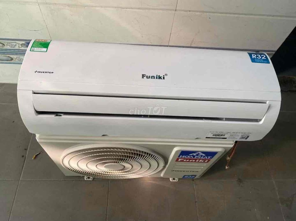 Điều hòa Funiki Inverter R32 1.5 HP Trắng. Mua bán Máy lạnh, điều hoà tại Thành phố Dĩ An Bình Dương được đăng bởi Điện Máy Hoàn Phát hình 1