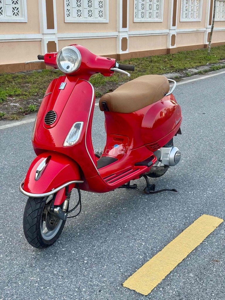 Piaggio Vespa LX 2012 Đỏ. Mua bán Xe máy tại Thành phố Nam Định Nam Định được đăng bởi  long việt  hình 4