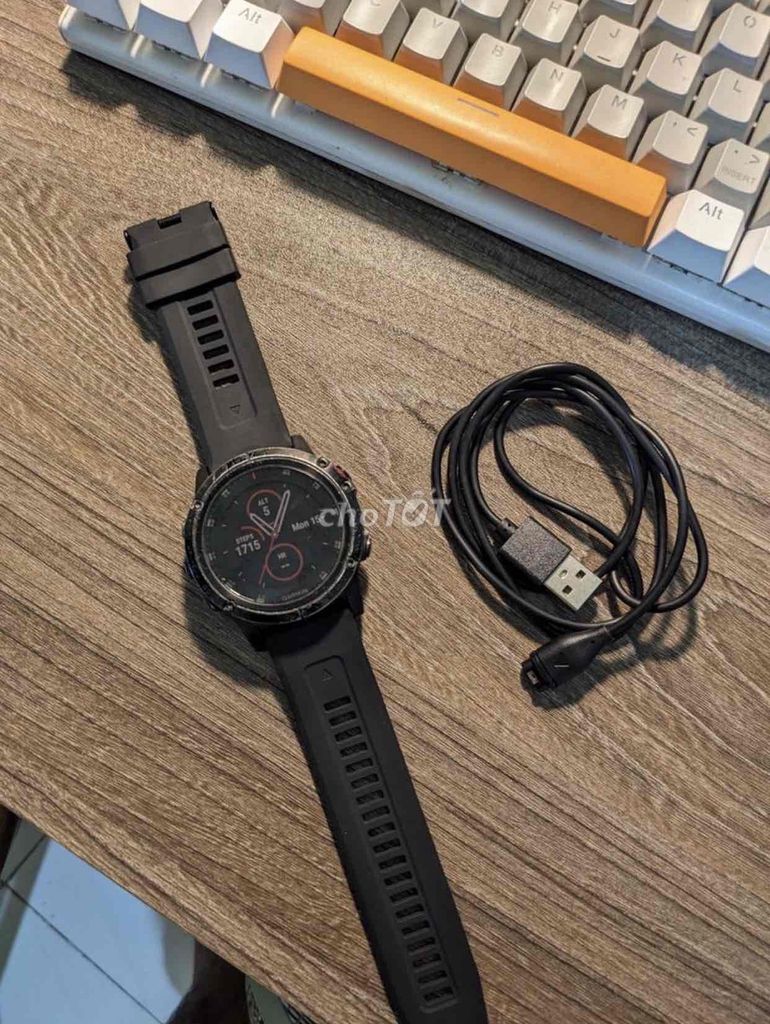 Garmin Fenix 5x Plus Sapphire Đen Đã sử dụng. Mua bán Thiết bị đeo thông minh tại Quận Thanh Khê Đà Nẵng được đăng bởi Vinh Quang Hoàng hình 1