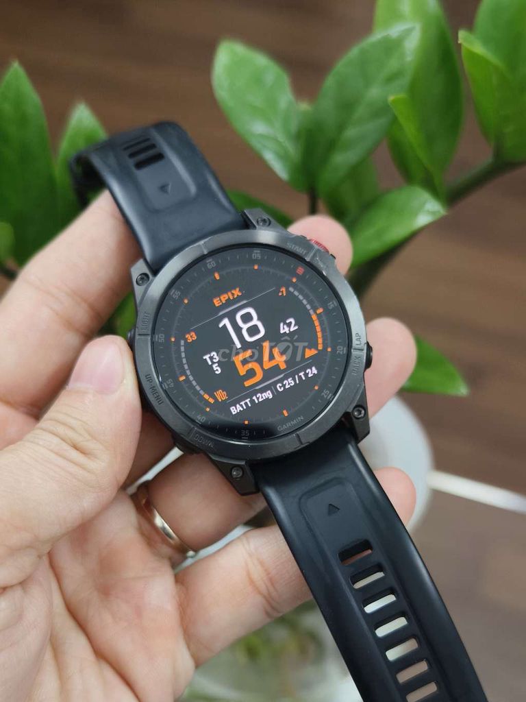 Garmin Epix Gen 2 Sapphire Titan Tiếng Việt