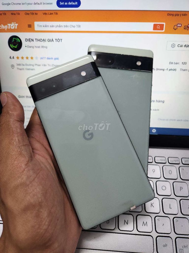 GOOGLE PIXEL 6A 6GB.128GB CHÍP TENSOR FULL CN. Mua bán Điện thoại tại Quận Bình Thạnh Tp Hồ Chí Minh được đăng bởi Dân Mobile hình 1
