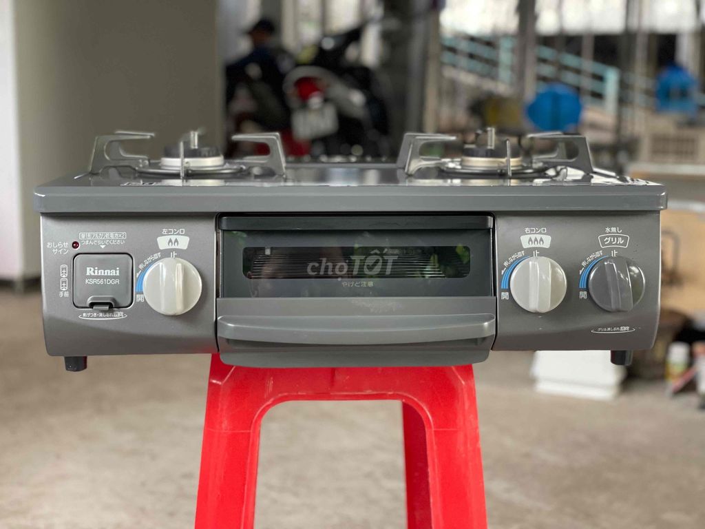 Bếp ga Rinnai KSR5610GR mặt men Xám. Mua bán Bếp, lò, đồ điện nhà bếp tại Thị xã Tân Châu An Giang được đăng bởi Duy Anh Phạm Huỳnh hình 1