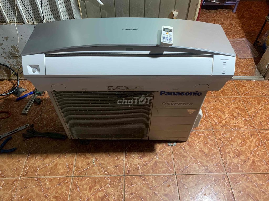Máy lạnh Panasonic Inverter 1.5 ngựa Trắng xám. Mua bán Máy lạnh, điều hoà tại Thành phố Thuận An Bình Dương được đăng bởi Điện máy Hoà phát  hình 1
