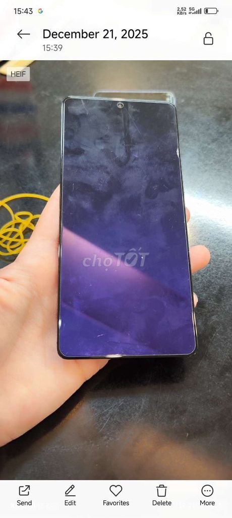 Màn hinh zin bóc máy Xiaomi Redmi Note 12 Pro. Mua bán Linh kiện (RAM, Card...) tại Quận Hà Đông Hà Nội được đăng bởi Tran Linh hình 1