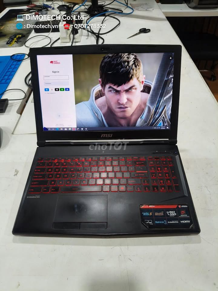 MSI GL63 8RC i5-8300H 8GB/180GB. Mua bán Laptop tại Thành phố Thủ Đức Tp Hồ Chí Minh được đăng bởi Thiện Nguyễn hình 1