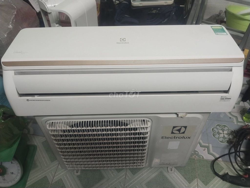 Máy lạnh Electrolux Inverter 1.5hp Trắng Đã sử dụng. Mua bán Máy lạnh, điều hoà tại Quận 5 Tp Hồ Chí Minh được đăng bởi Hội Đồ Điện Tử hình 1