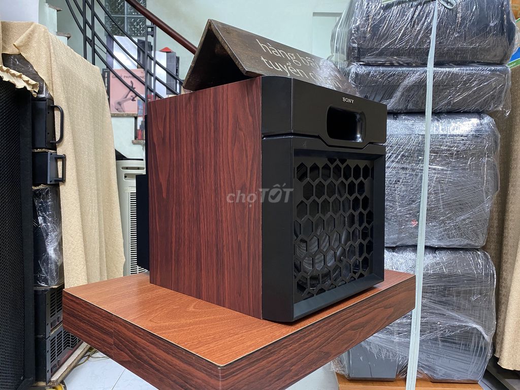 Sub SONY WMSP4 vân gỗ xuất Mỹ điện 120v. Mua bán Tivi, Âm thanh tại Quận Tân Bình Tp Hồ Chí Minh được đăng bởi nhut audio hình 1